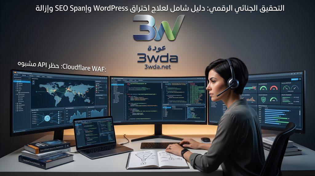 التحقيق الجنائي الرقمي وتطهير ووردبريس صغرة كلمة المرور